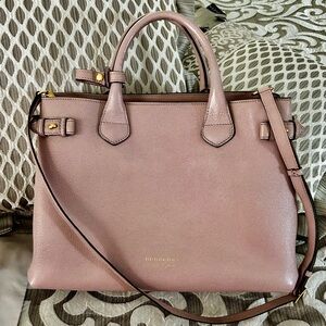Burberry Medium Banner Light Pink EUC